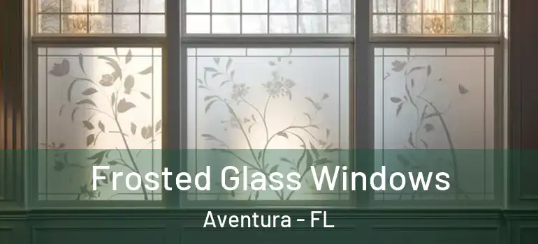  Frosted Glass Windows Aventura - FL